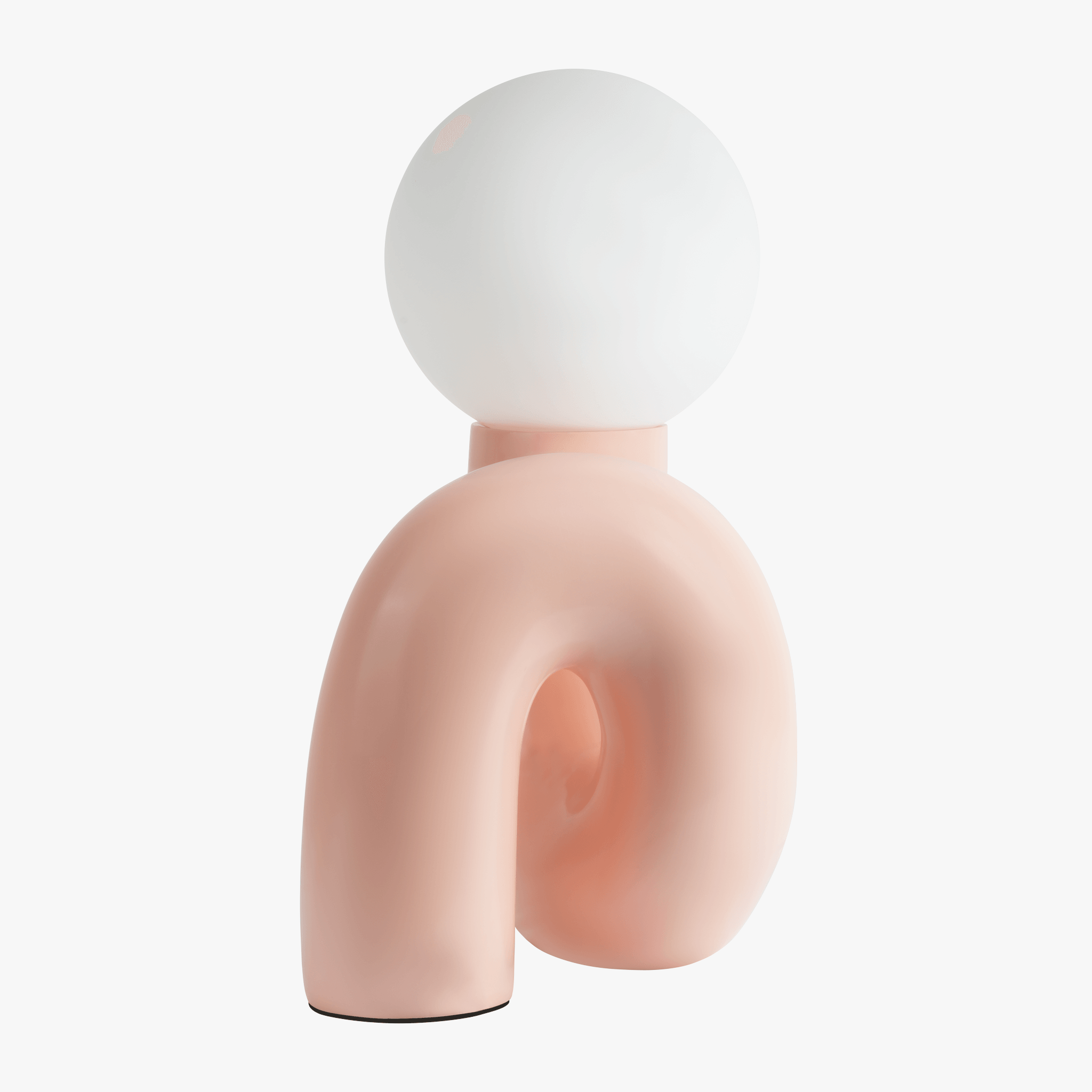 Gittana Table Lamp in Pink - Side