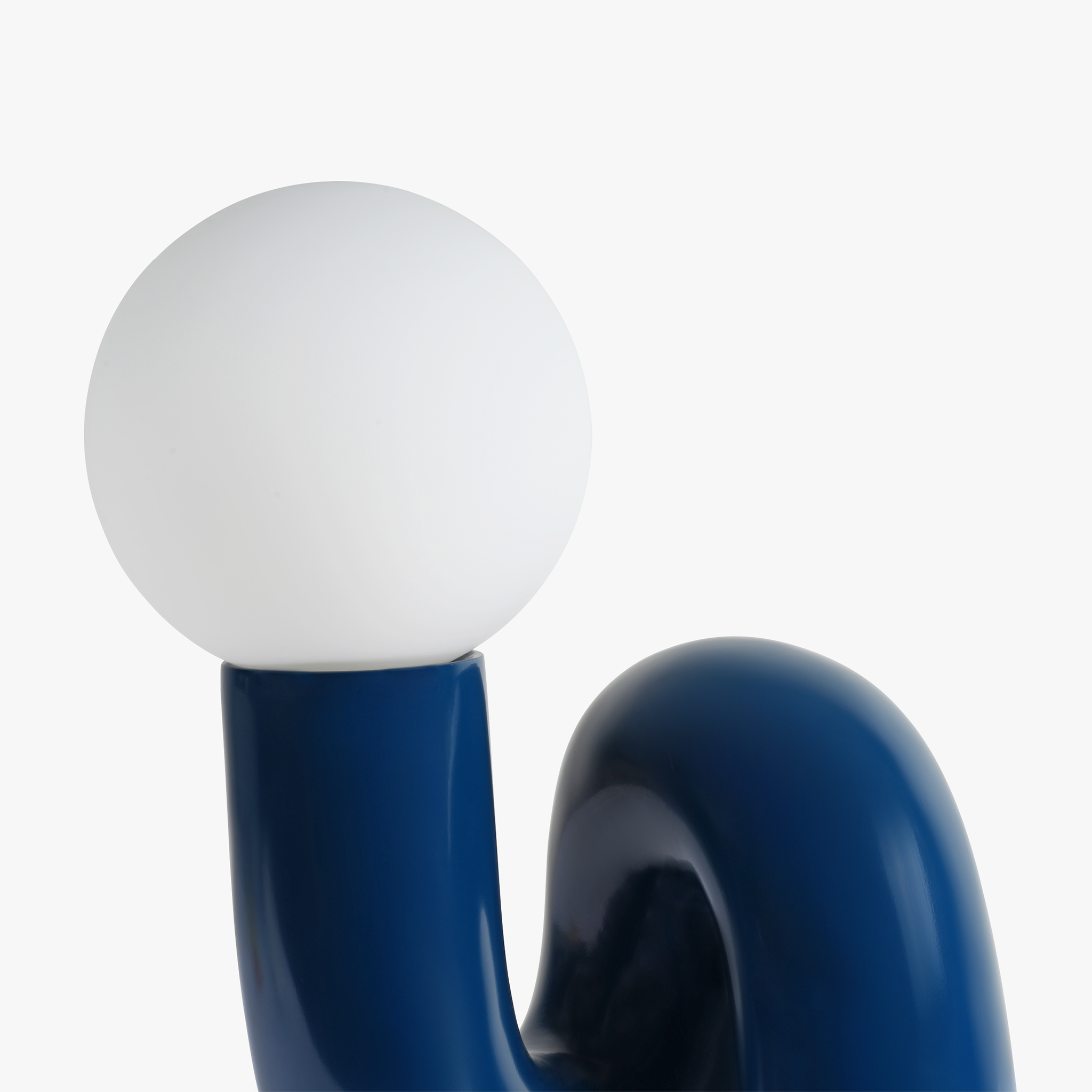 Gittana Table Lamp in Blue - Top