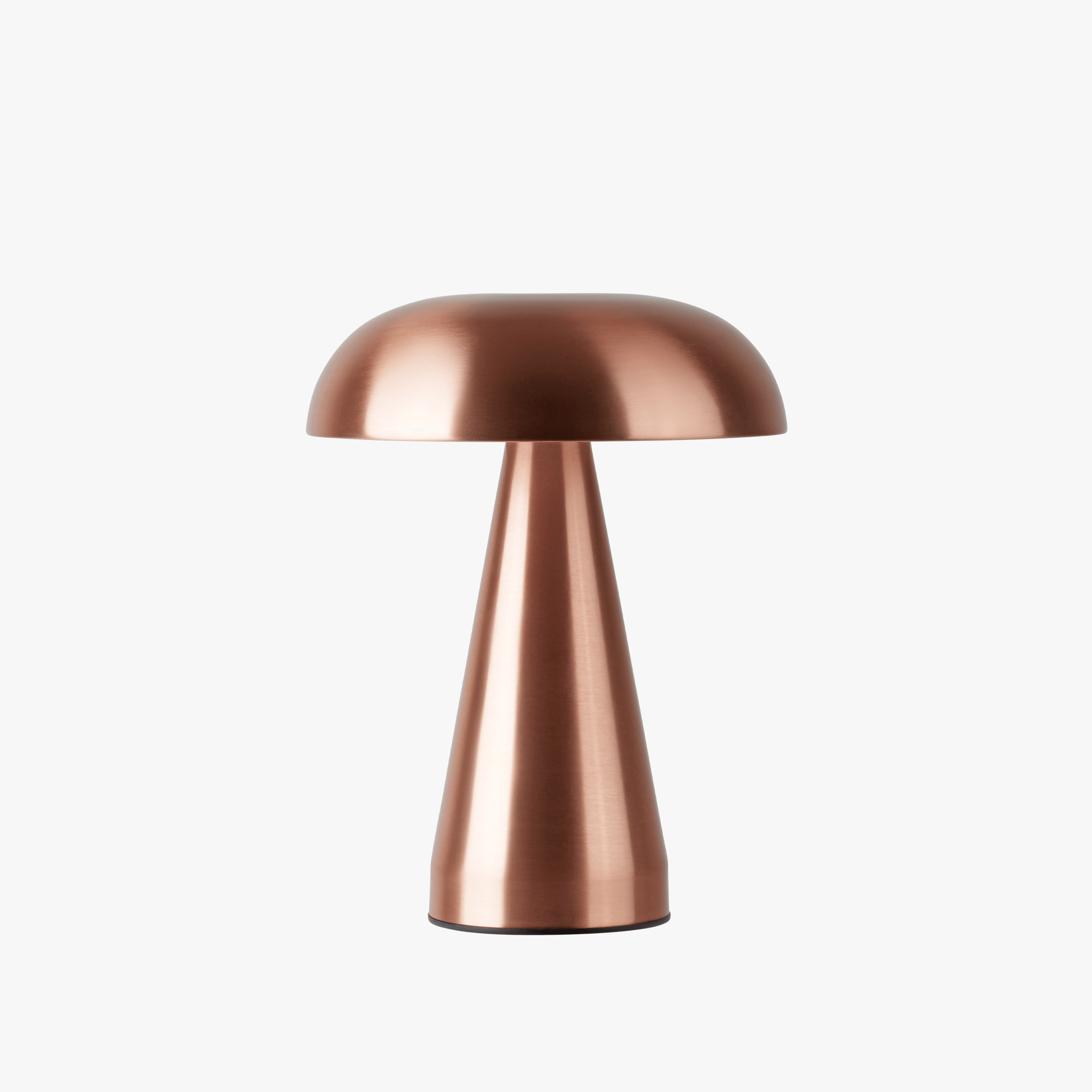 Lucido Portable Lamp in Rose Gold - Front