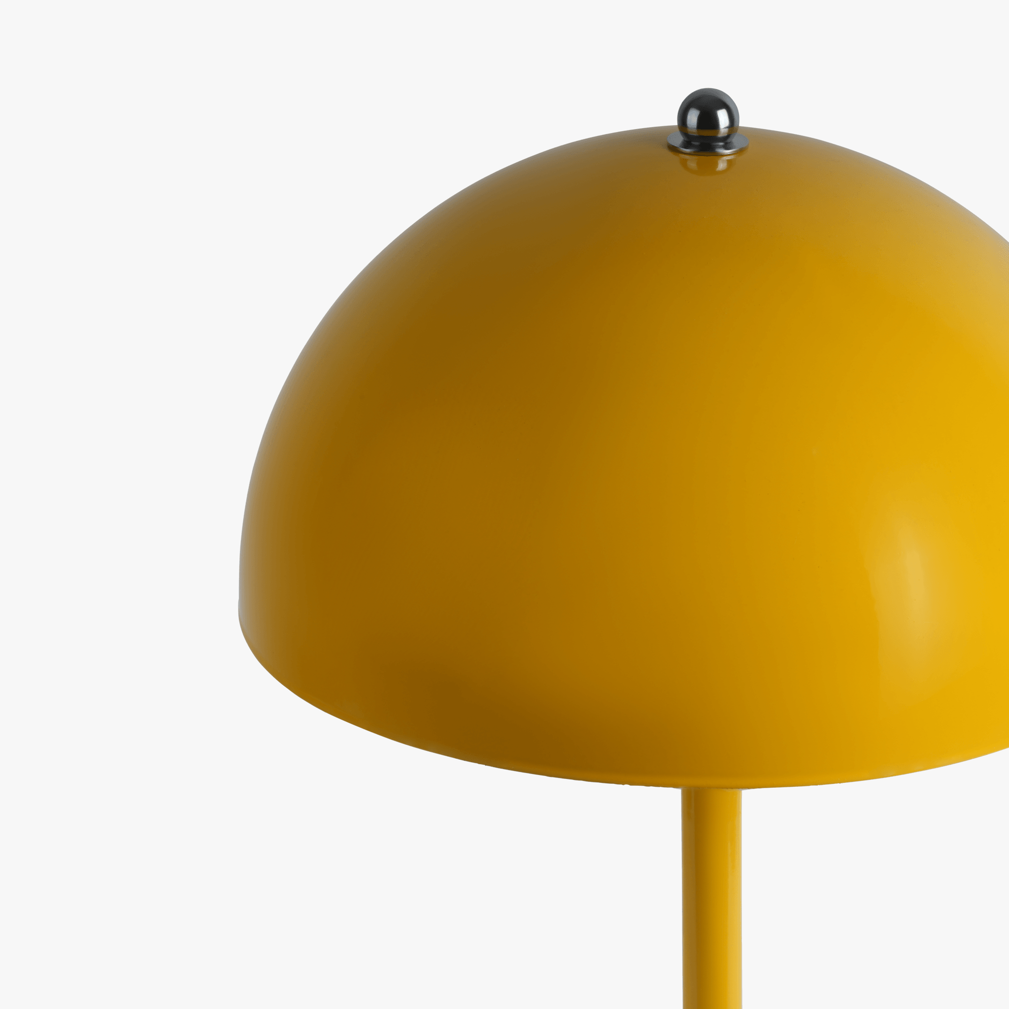 Parabol Table Lamp in Yellow - Top
