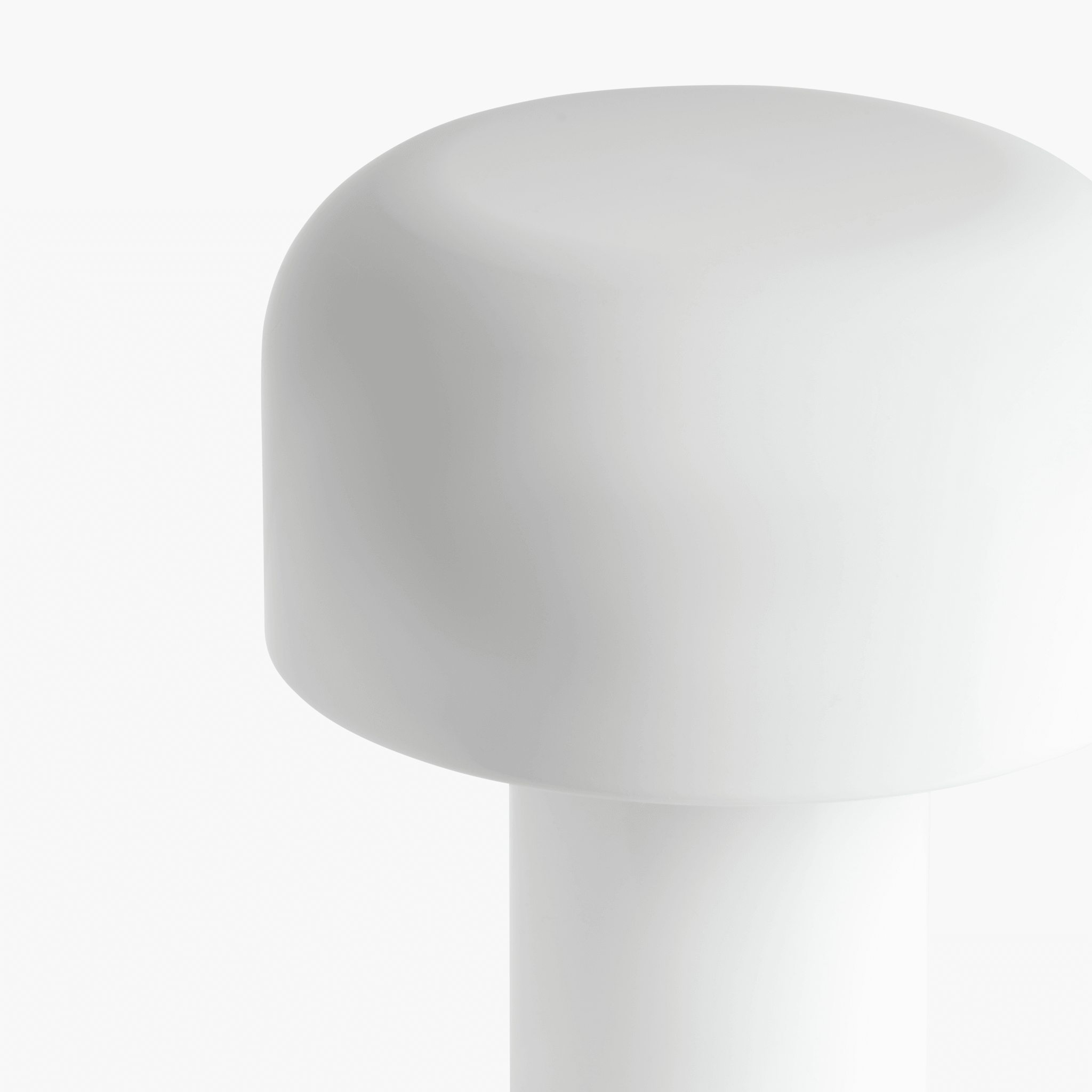 Pomello Portable Lamp in White - Top