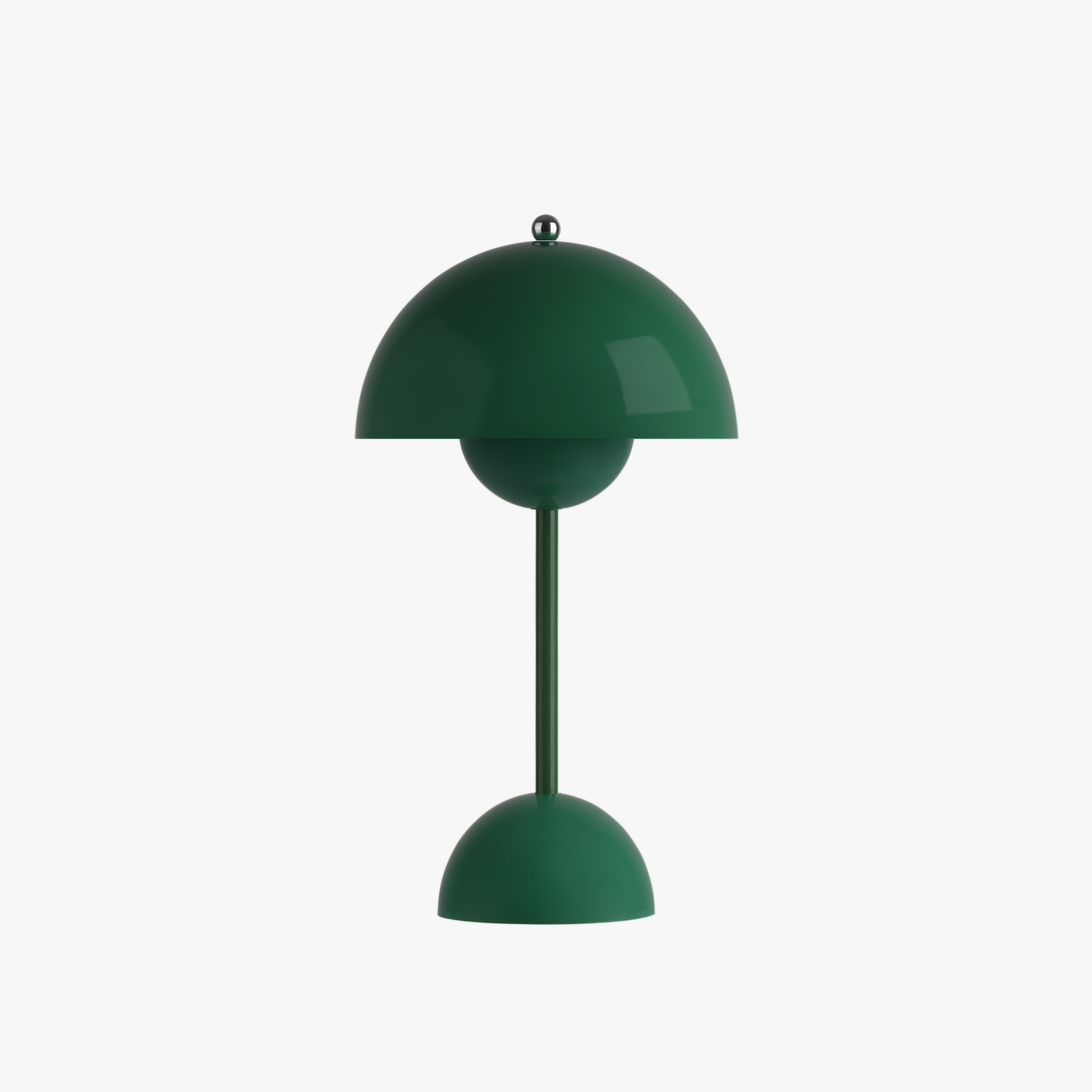 Tapa Portable Lamp in Green - Front