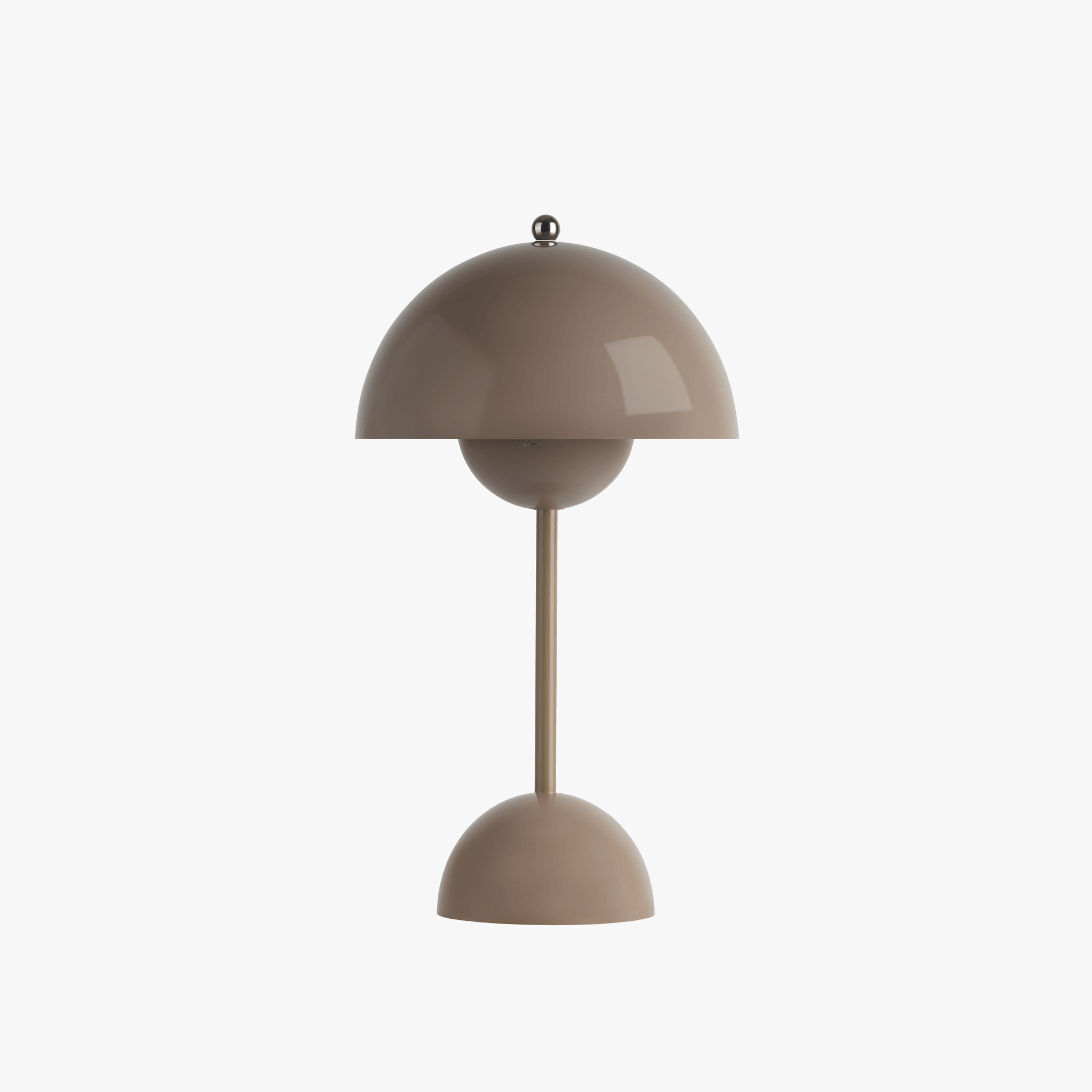 Tapa Portable Lamp in Grey - Front