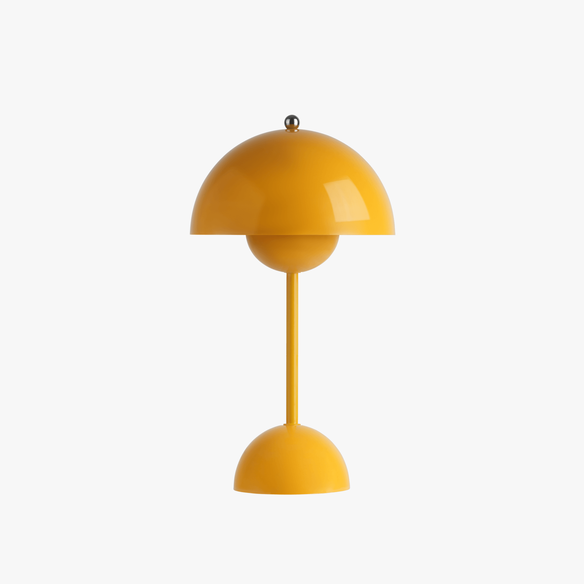 Tapa Portable Lamp in Yellow - Front