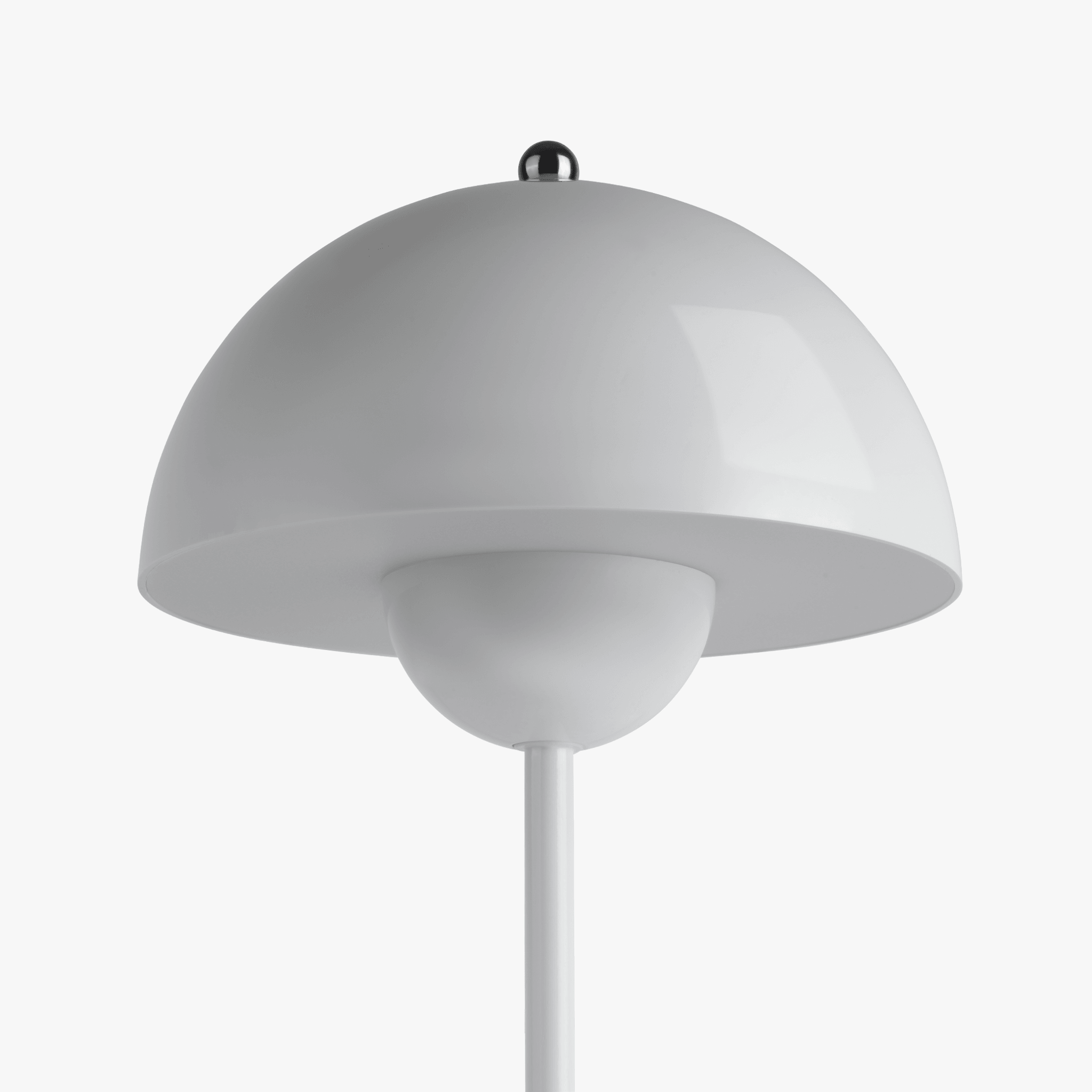 Tapa Portable Lamp in White - Bottom