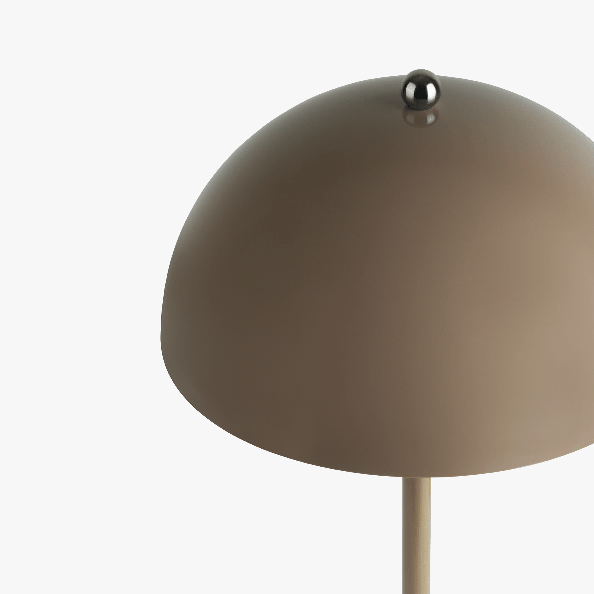 Tapa Portable Lamp in Grey - Top