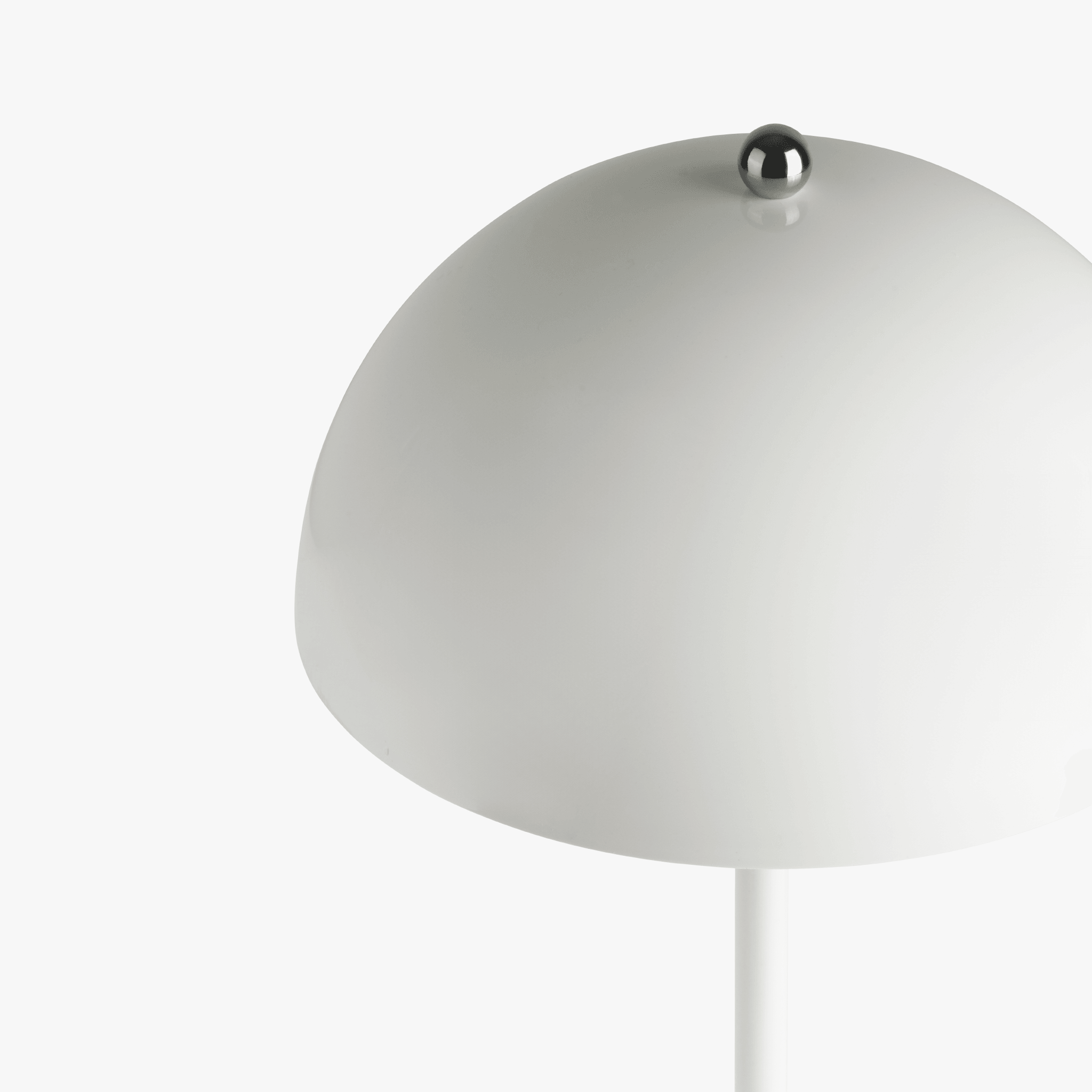 Tapa Portable Lamp in White - Top