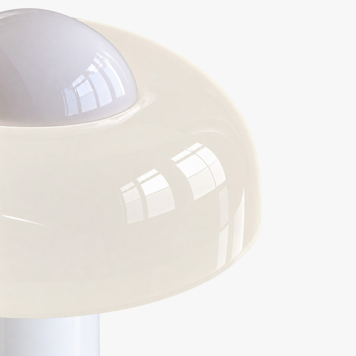 Giulia Table Lamp in White - Top